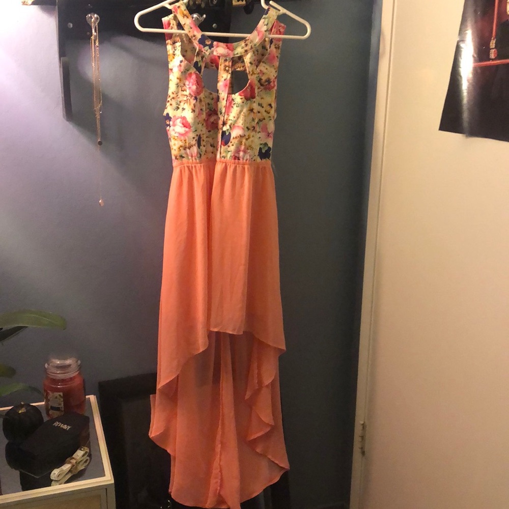 Hi-Low Floral Dress 🌺